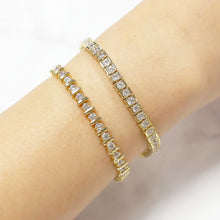 Load image into Gallery viewer, IS004 Gold Tennis Bracelet
