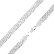 Load image into Gallery viewer, S3000 6MM Silver Herringbone Chain
