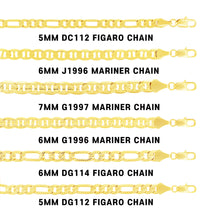 Load image into Gallery viewer, AS123 Assorted Chain Pack 8" 20" 24" inch