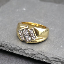 Load image into Gallery viewer, BJ244 Men&#39;s Gold Ring
