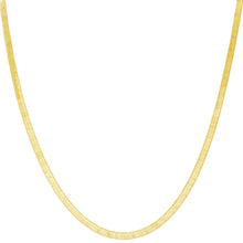 Load image into Gallery viewer, C1500 4MM Gold Herringbone Chain
