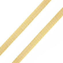 Load image into Gallery viewer, C3000 6MM Gold Herringbone Chain
