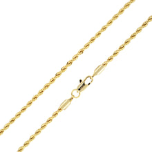 Load image into Gallery viewer, C400 3MM Gold Rope Chain
