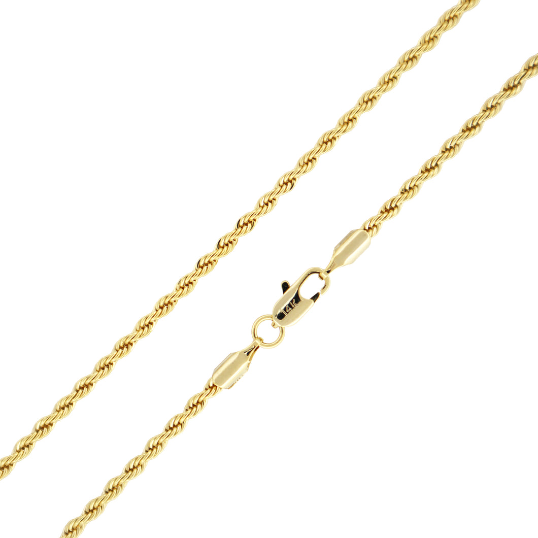 C400 3MM Gold Rope Chain