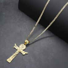 Load image into Gallery viewer, PG045L GOLD JESUS CHARM
