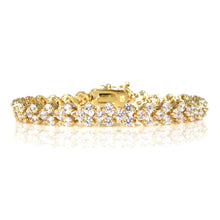 Load image into Gallery viewer, IS006 Gold Tennis Bracelet
