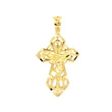 Load image into Gallery viewer, PG039 GOLD CROSS CHARM
