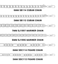Load image into Gallery viewer, SAS124 Assorted Chain Pack 8" 18" 20" 24"inch