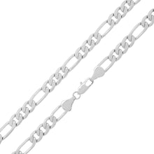 Load image into Gallery viewer, SDC116 7MM Diamond Cut Figaro Chain

