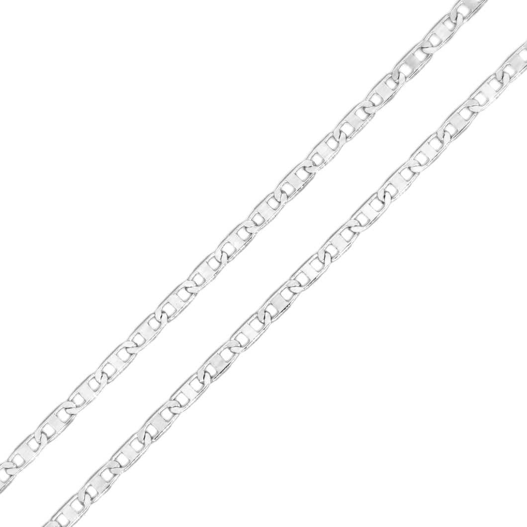 SGW301 2MM Silver Thin Mariner Chain