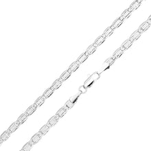 Load image into Gallery viewer, ST1005 4MM Silver Thin Mariner Chain
