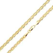 Load image into Gallery viewer, T1005 4MM Gold Thin Mariner Chain

