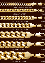 Load image into Gallery viewer, CC120 7MM Classic Curb Chain

