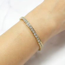 Load image into Gallery viewer, IS004 Gold Tennis Bracelet
