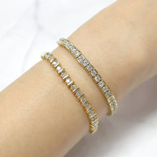 Cargar imagen en el visor de la galería, IS009 Gold Tennis Bracelet
