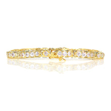 Load image into Gallery viewer, IS020 Gold Tennis Bracelet

