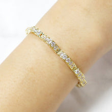 Load image into Gallery viewer, IS020 Gold Tennis Bracelet
