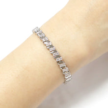 Cargar imagen en el visor de la galería, IS021S Rhodium Tennis Bracelet
