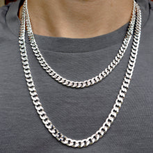 Cargar imagen en el visor de la galería, SDG1996 6MM Concave Textured Cuban Chain
