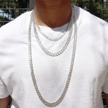 Cargar imagen en el visor de la galería, SDG2001 10MM Concave Textured Cuban Chain
