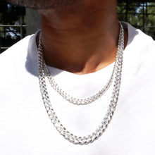 Cargar imagen en el visor de la galería, SDG1996 6MM Concave Textured Cuban Chain

