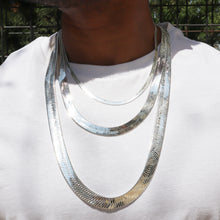 Load image into Gallery viewer, S1500 4MM Silver Herringbone
