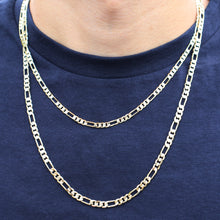Cargar imagen en el visor de la galería, FG118 8MM Concaved Figaro Chain
