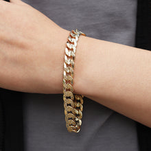 Load image into Gallery viewer, DG2000A  9MM Hammer Textured Cuban Chain

