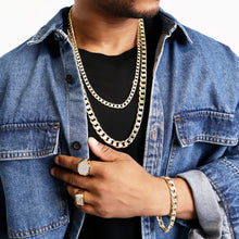 Load image into Gallery viewer, BQ114 6MM Frosted Cuban Chain
