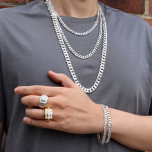 Cargar imagen en el visor de la galería, SDG2000 9MM Concave Textured Cuban Chain
