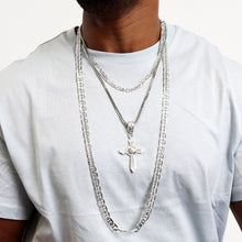 Cargar imagen en el visor de la galería, SG1995 4MM Concave Textured Mariner Chain
