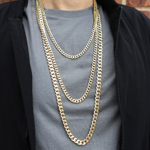 Cargar imagen en el visor de la galería, DG1999 8MM Concave Textured Cuban Chain
