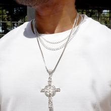 Cargar imagen en el visor de la galería, S401 4MM Silver Rope Chain
