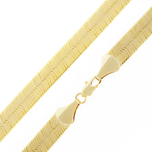 Load image into Gallery viewer, C6000 11MM Gold Herringbone Chain
