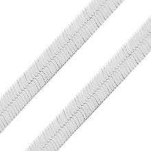 Load image into Gallery viewer, S7000 14MM Silver Herringbone Chain
