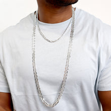 Cargar imagen en el visor de la galería, SG1995 4MM Concave Textured Mariner Chain

