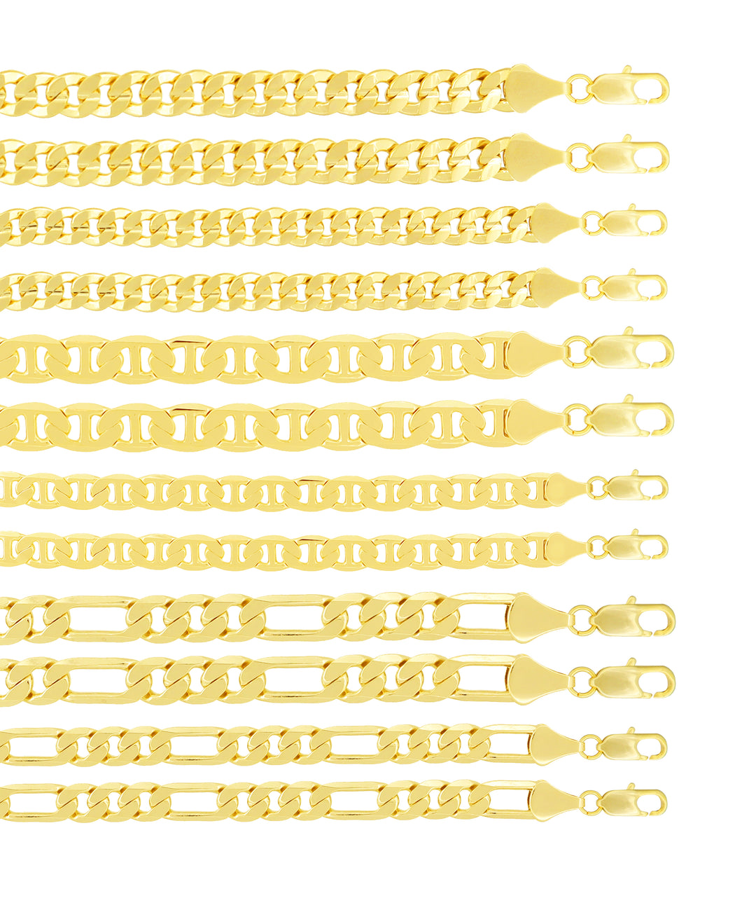 AS125 Assorted Chain Pack 8