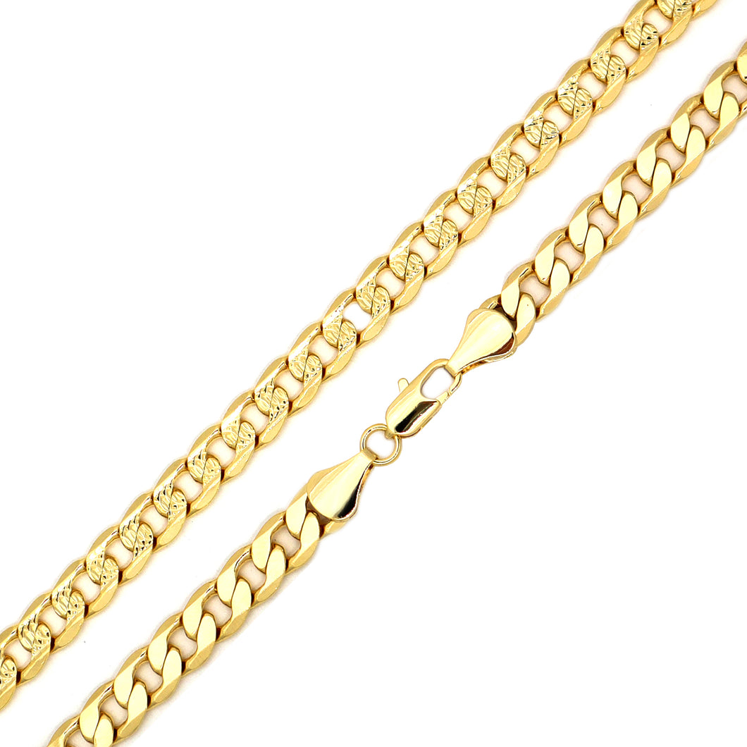 BB118 7MM Double Sided Cuban Chain