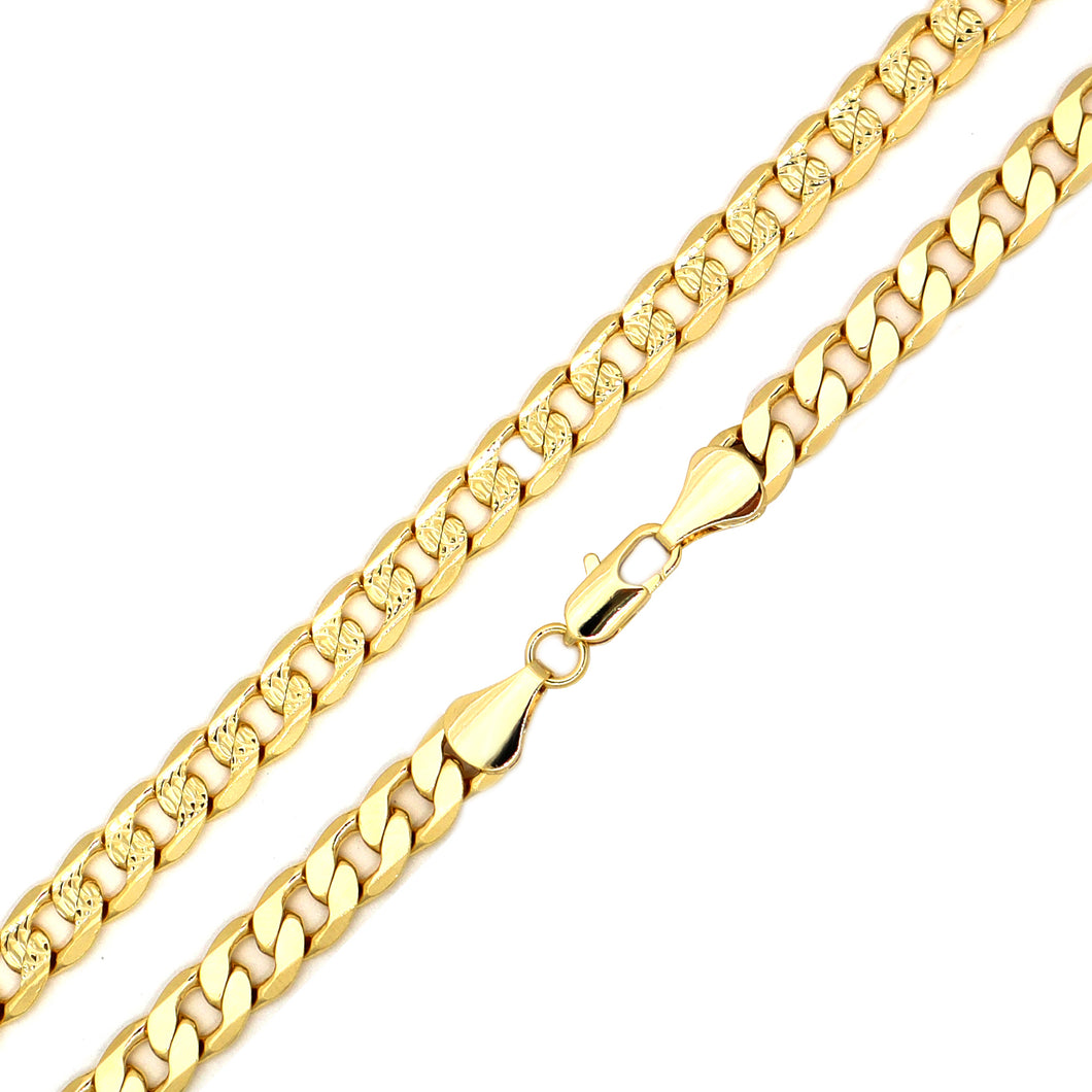 BB120 9MM Double Sided Cuban Chain
