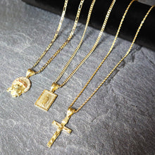 Cargar imagen en el visor de la galería, BC1006 GOLD CROSS CHARM
