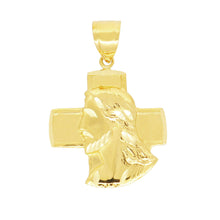 Load image into Gallery viewer, BC1024 GOLD JESUS FACE CHARM

