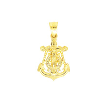 Load image into Gallery viewer, BC1060 GOLD ANCHOR CHARM
