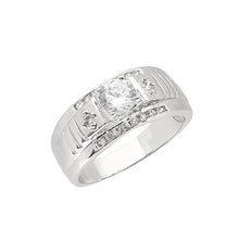 Load image into Gallery viewer, BJ202 Men&#39;s Rhodium Ring
