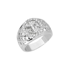 Cargar imagen en el visor de la galería, BJ204 Men&#39;s Rhodium Ring
