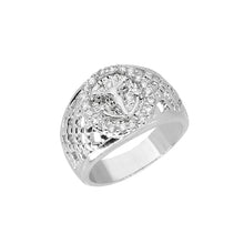 Load image into Gallery viewer, BJ204 Men&#39;s Rhodium Ring
