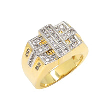 Cargar imagen en el visor de la galería, BJ207 Men&#39;s Gold Ring
