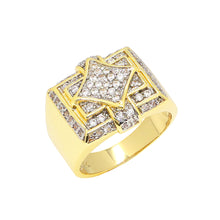 Cargar imagen en el visor de la galería, BJ209 Men&#39;s Gold Ring
