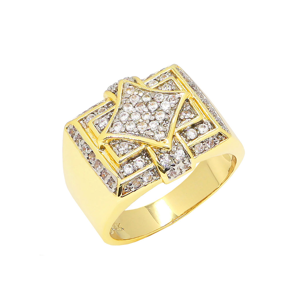 BJ209 Men's Gold Ring