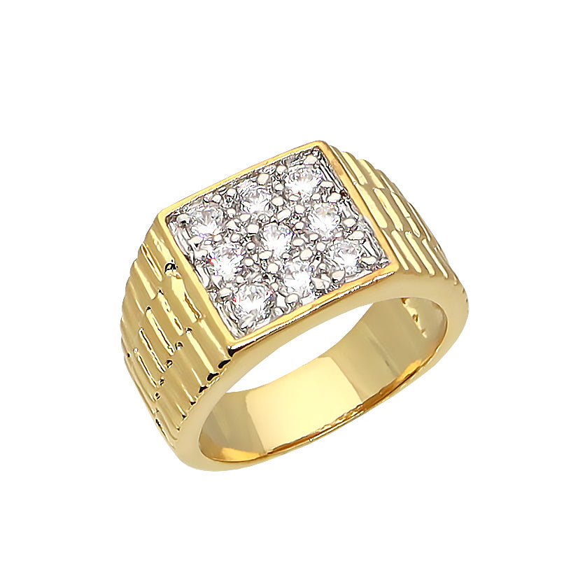 BJ235 Men's Gold Ring