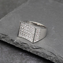 Load image into Gallery viewer, BJ240 Men&#39;s Rhodium Ring
